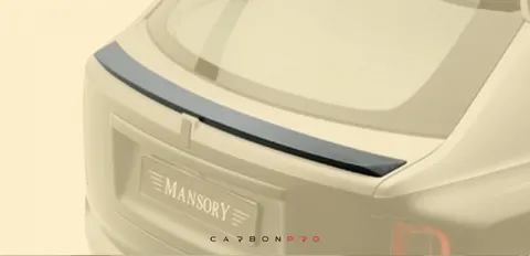 Rear decklid spoiler – exposed
