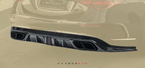 Rear diffuser with Race brake light