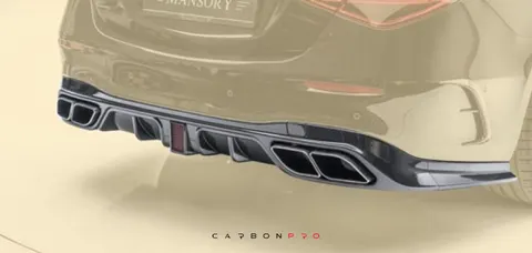 Rear diffuser with Race brake light