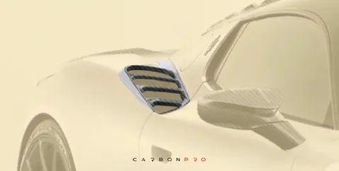 Rear fender air intake