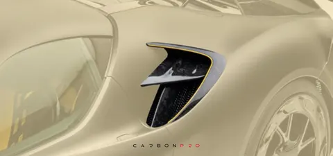 Rear fender air intakes splitter for spider