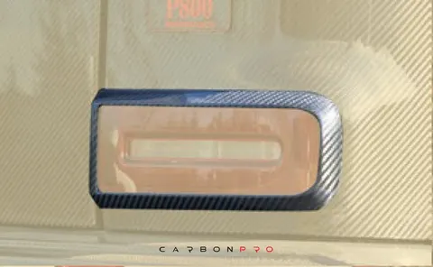Rear light protection cover