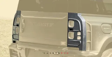 Rear light protection cover