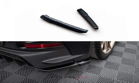 Carbon Rear Side Splitters Porsche 911 992 GT3