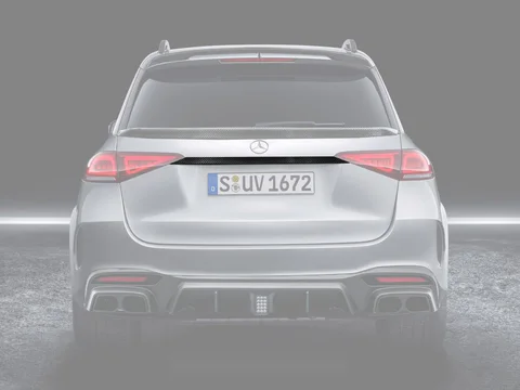 Carbon Trunk add on between tail lights
