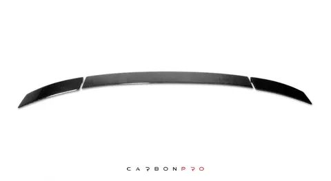 Rear spoiler lip