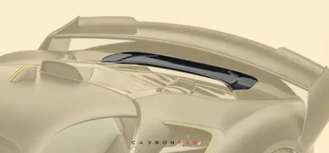 Rear spoiler middle