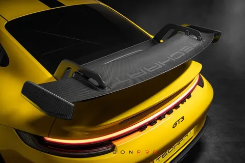 Rear Spoiler profile w/ Wing End Plates for 992 GT3