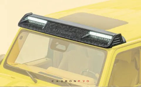 Roof panel with 2 lights