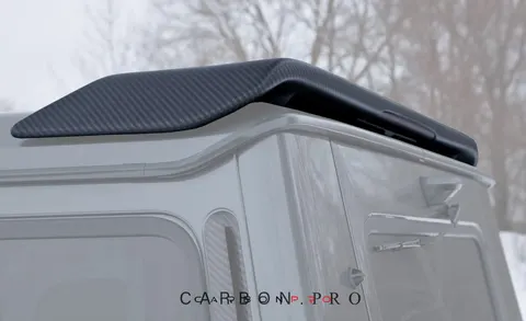 Carbon Roof spoiler B Style