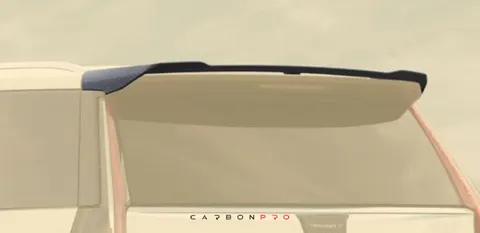 Roof spoiler – exposed