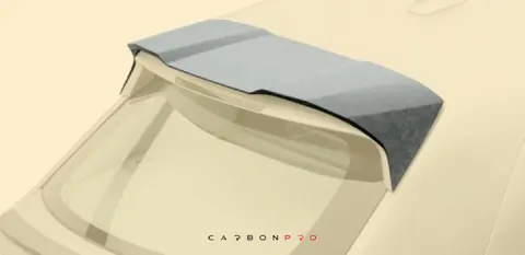 Roof spoiler – exposed