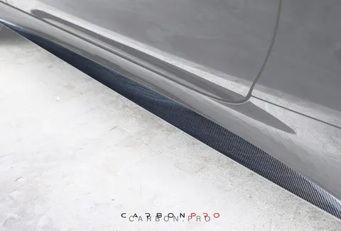 Carbon Side skirt add-ons (2 pcs)
