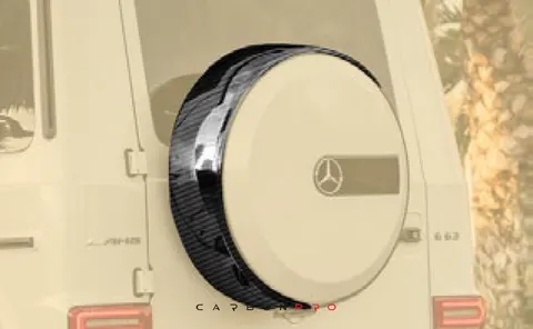 Spare wheel cover frame