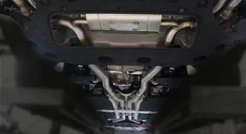 Sport Exhaust Muffler for MANSORY Rear diffuser