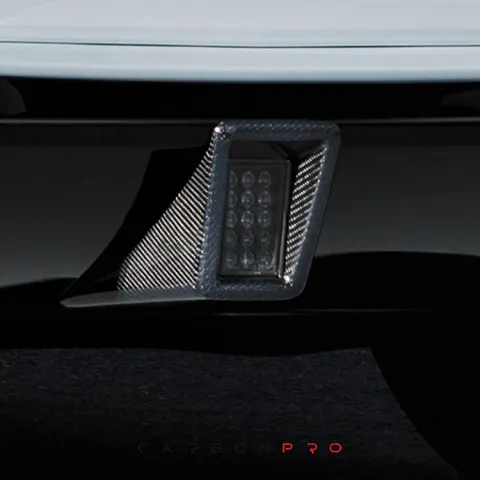 LED reverse-/ fog light incl. housing in carbon