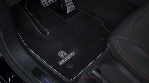 Velour floor mats