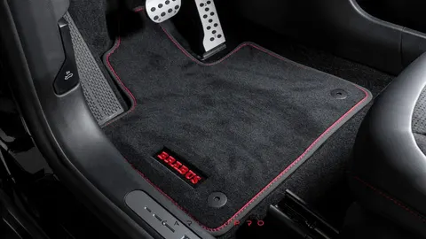 Velour floor mats
