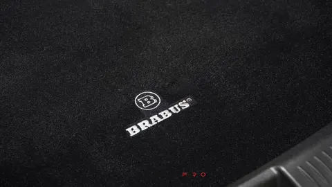 Velour trunk mat