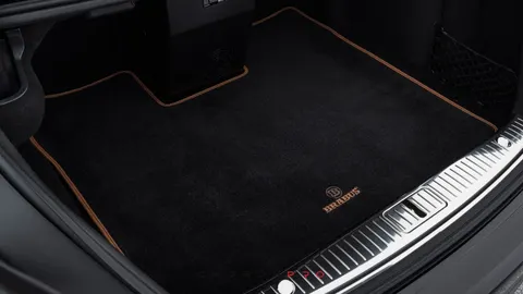 Velour trunk mat
