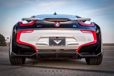 VR-E Aero Ducktail Spoiler Carbon Fiber PP 1×1 Glossy