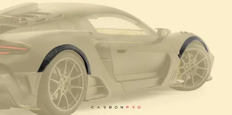 Wide body extension set for MANSORY body kit