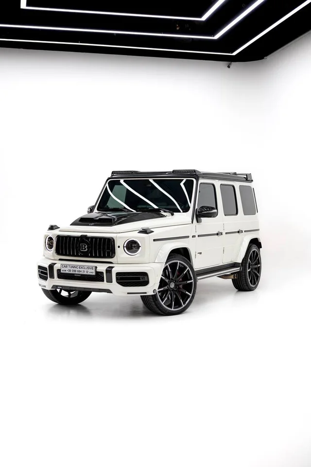 Mercedes-Benz G-Class BRABUS — White / White