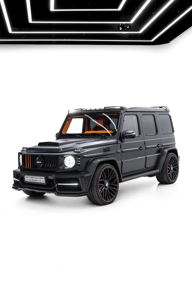 Mercedes-Benz G-Class MANSORY — Black / Orange